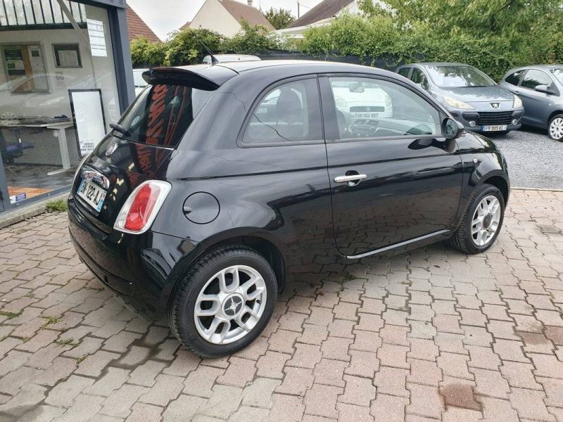 FIAT 500 1.2L MPi 70cv *Lounge* Semi Cuir / Révisée&Garantie 