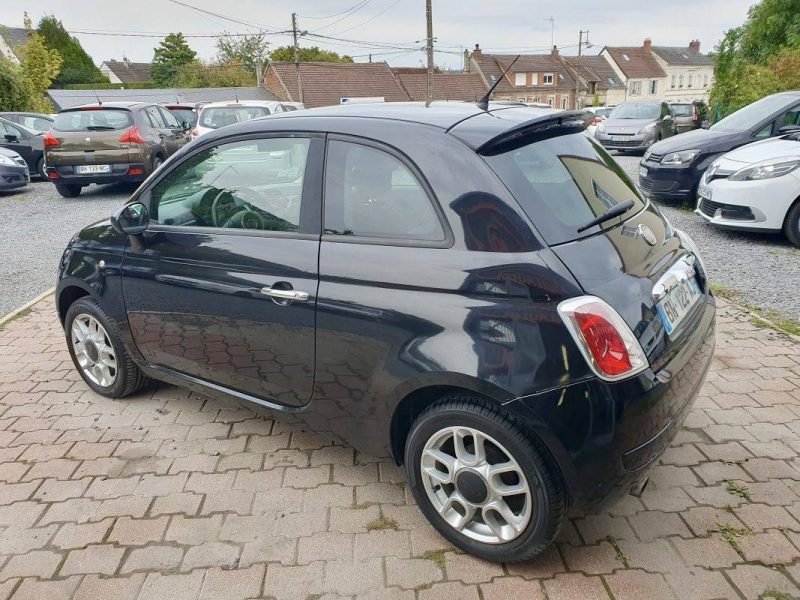 FIAT 500 1.2L MPi 70cv *Lounge* Semi Cuir / Révisée&Garantie 