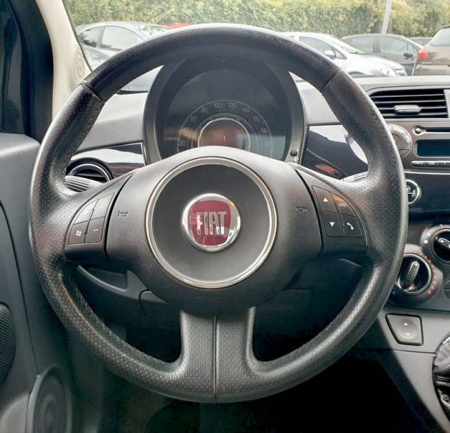 FIAT 500 1.2L MPi 70cv *Lounge* Semi Cuir / Révisée&Garantie 