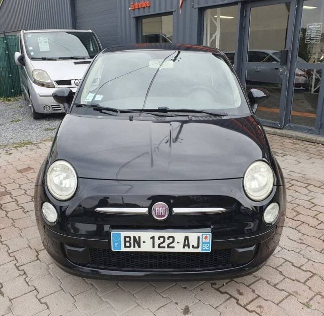FIAT 500 1.2L MPi 70cv *Lounge* Semi Cuir / Révisée&Garantie 