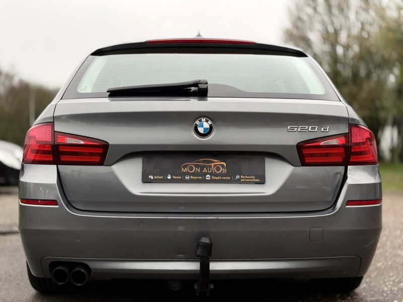 BMW Série 5 Touring 520d 184ch Diesel Confort / Révisée & Garantie 6 mois, / Attelage / Radar Ar 