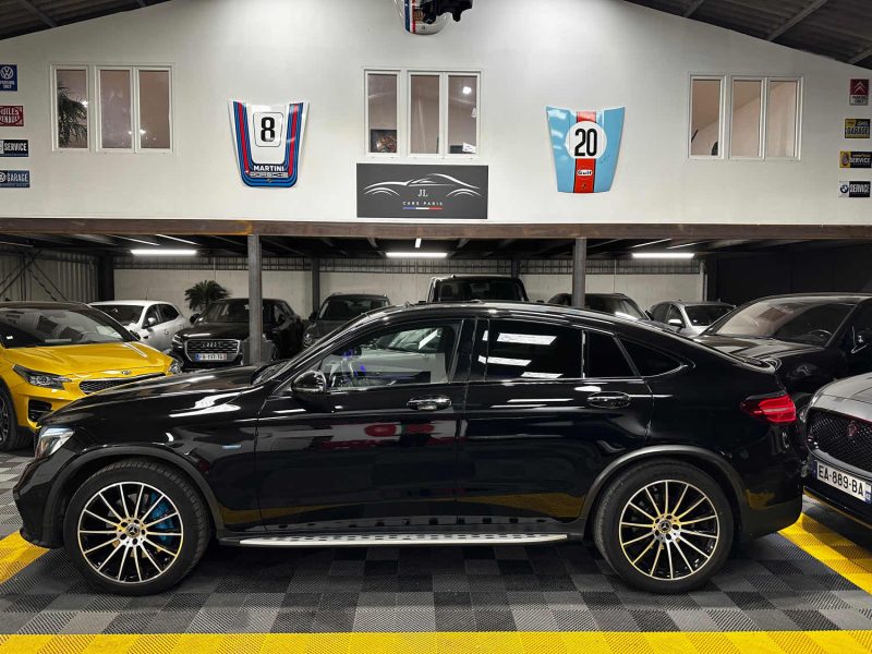 MAGNIFIQUE MERCEDES GLC COUPÉ 350e AMG LINE 211 CH + 116 CH (SUIVI D’ENTRETIEN, TOIT OUVRANT)