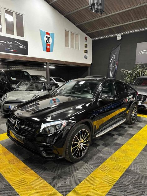 MAGNIFIQUE MERCEDES GLC COUPÉ 350e AMG LINE 211 CH + 116 CH (SUIVI D’ENTRETIEN, TOIT OUVRANT)