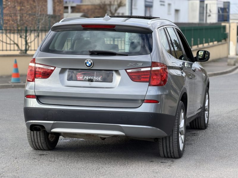 BMW X3 2.0D 184 CV F25 Toit Ouvrant / Paiement 4X ou 10X Possible