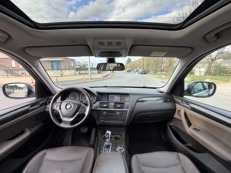 BMW X3 2.0D 184 CV F25 Toit Ouvrant / Paiement 4X ou 10X Possible