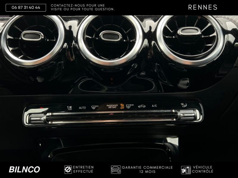 MERCEDES Classe A 200d 150ch / Caméra de recul / Apple CarPlay / 1ère main / TVA récupérable