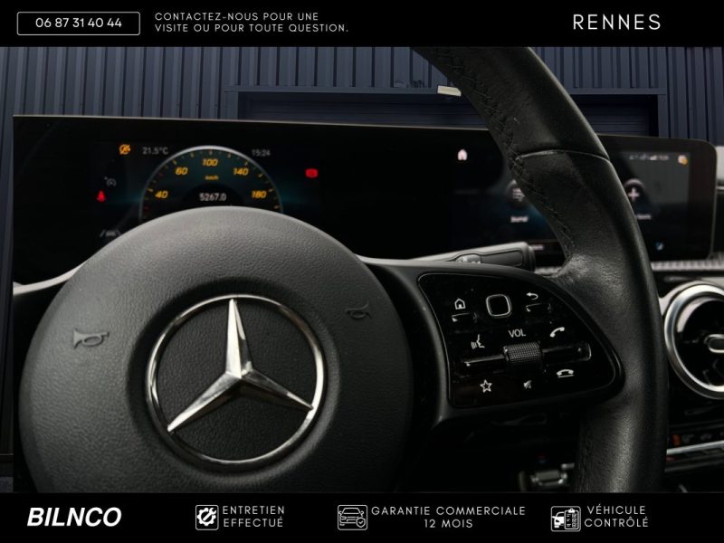 MERCEDES Classe A 200d 150ch / Caméra de recul / Apple CarPlay / 1ère main / TVA récupérable