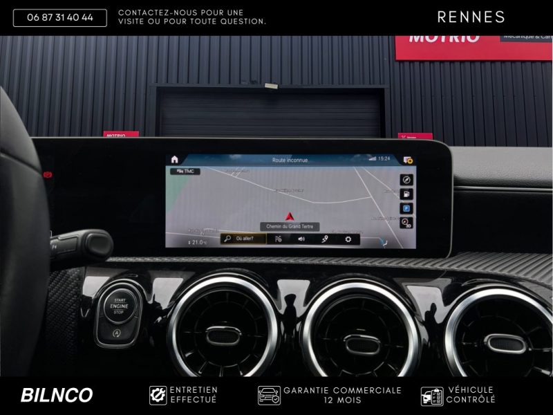 MERCEDES Classe A 200d 150ch / Caméra de recul / Apple CarPlay / 1ère main / TVA récupérable