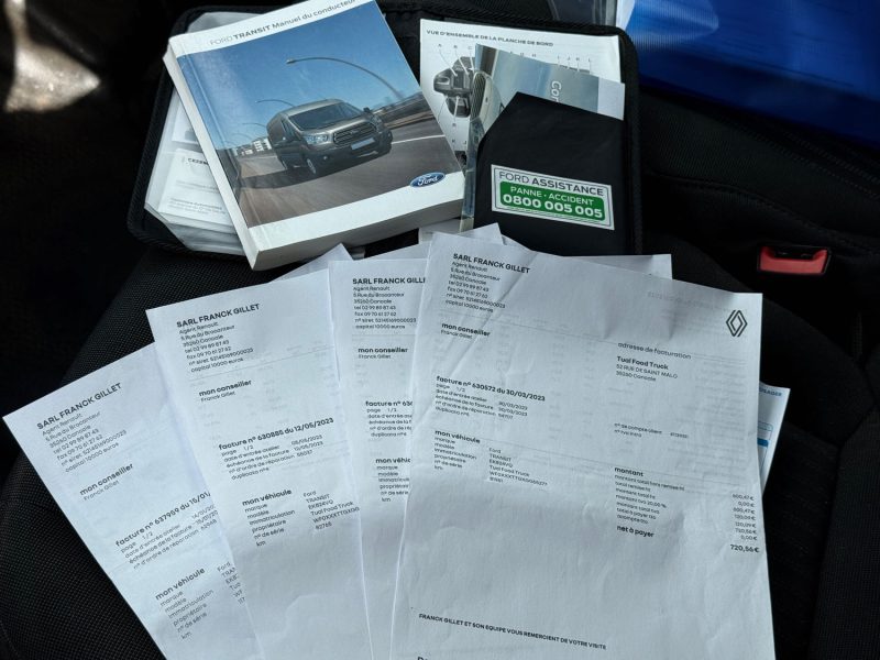 Ford Transit L2H2 T350 2.2 TDCi 155ch Ambiente / Attelage / Clim / Révisée & Garantie 6 mois.