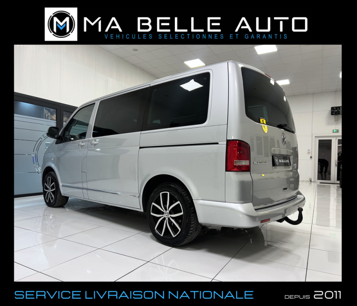 Volkswagen Multivan 2.0 BI-TDI 180 DSG7 Highline 7 places / GPS CUIR JA18 / 324 euros mensuel