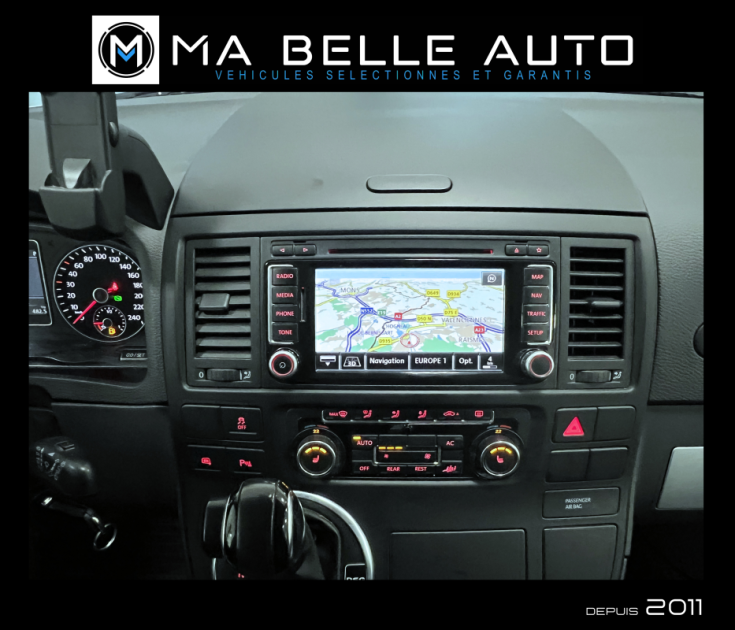 Volkswagen Multivan 2.0 BI-TDI 180 DSG7 Highline 7 places / GPS CUIR JA18 / 324 euros mensuel