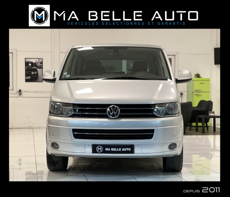 Volkswagen Multivan 2.0 BI-TDI 180 DSG7 Highline 7 places / GPS CUIR JA18 / 324 euros mensuel