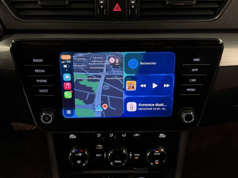SKODA SUPERB III PHASE 2 1.5 TSI 150 Cv 1ERE MAIN APPLE CARPLAY & ANDROID BOITE AUTO - Garantie 1 an