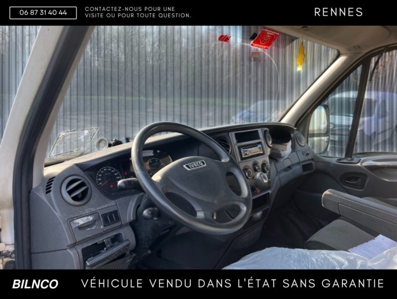 IVECO DAILY 35S13 2.3 HPI 126ch FRIGORIFIQUE / VENTE MARCHAND / SANS GARANTIE