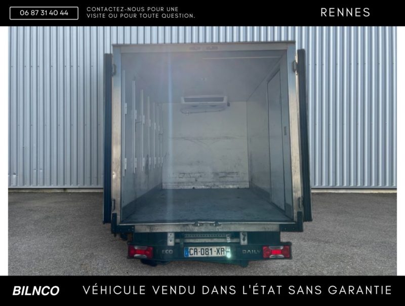 IVECO DAILY 35S13 2.3 HPI 126ch FRIGORIFIQUE / VENTE MARCHAND / SANS GARANTIE
