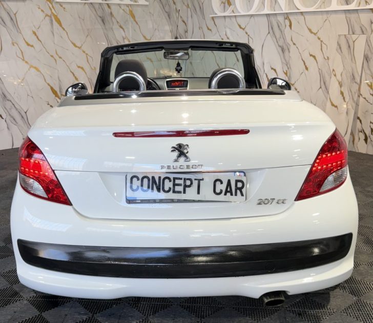 PEUGEOT 207 CAB 1.6 ACTIVE 2012 - 55 115Kms - Premier Main - Distrib ok - Suivit PEUGEOT