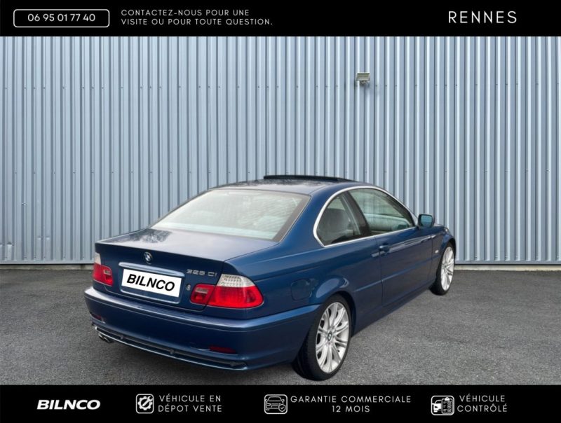 BMW SERIE 328I BVA 2000 TOPAZ BLAU - HISTORIQUE COMPLET / GARANTIE 12 MOIS /  CONFIG RARE