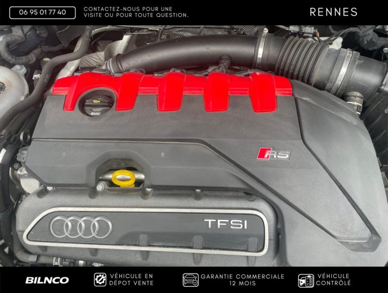 AUDI RS3 2.5 TFSI 400CH QUATTRO S 2019 - SUIVI COMPLET / CONFIG RARE