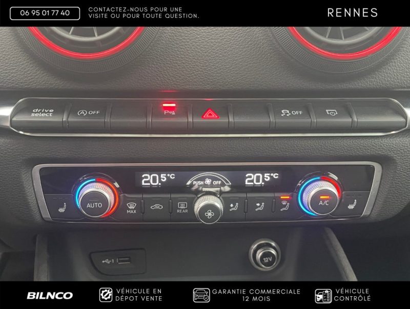 AUDI RS3 2.5 TFSI 400CH QUATTRO S 2019 - SUIVI COMPLET / CONFIG RARE