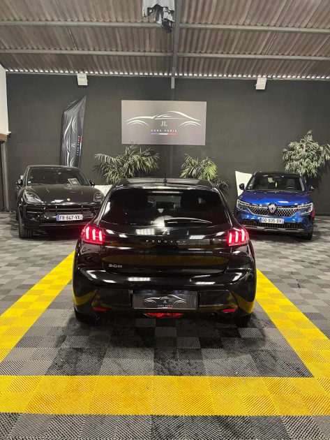 MAGNIFIQUE PEUGEOT 208 1.2 100CH BOITE AUTOMATIQUE EAT8-5 PORTES (APPLE CARPLAY, CAMÉRA DE RECUL, BL