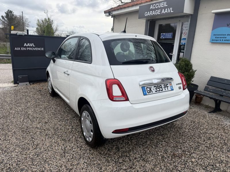 FIAT 500  1.0 HYBRID 70CH  2022
