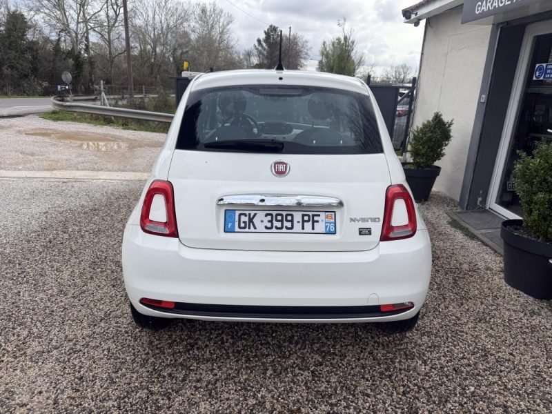 FIAT 500  1.0 HYBRID 70CH  2022