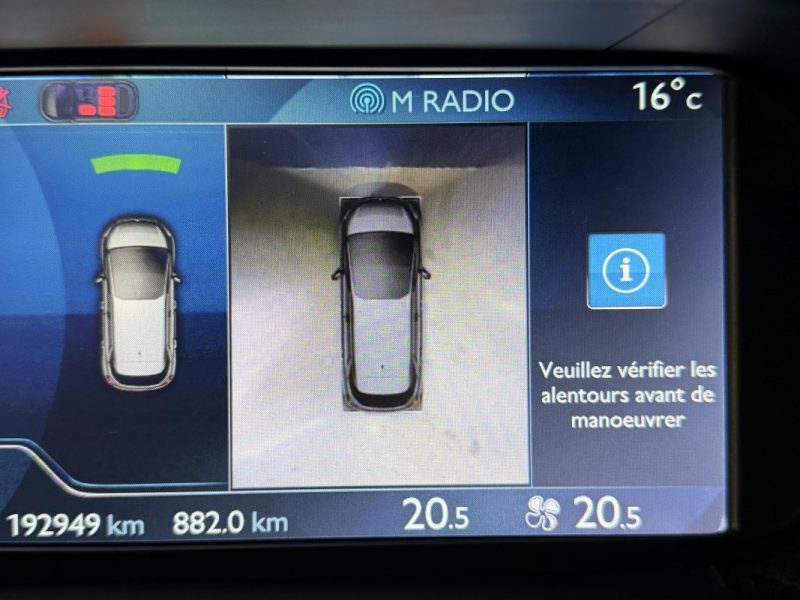 CITROËN C4 PICASSO EXCLUSIVE - AUTOMATIQUE - 1.6 HDi - 116 ch - ATTELAGE - ENTRETIEN SUIVI -