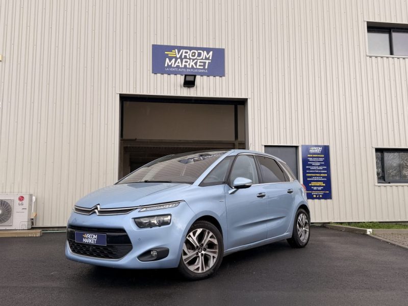 CITROËN C4 PICASSO EXCLUSIVE - AUTOMATIQUE - 1.6 HDi - 116 ch - ATTELAGE - ENTRETIEN SUIVI -