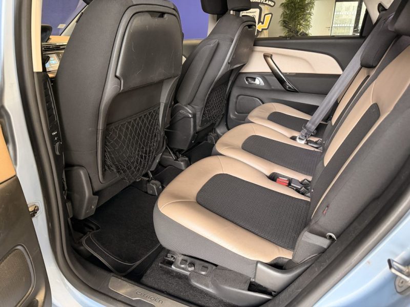 CITROËN C4 PICASSO EXCLUSIVE - AUTOMATIQUE - 1.6 HDi - 116 ch - ATTELAGE - ENTRETIEN SUIVI -