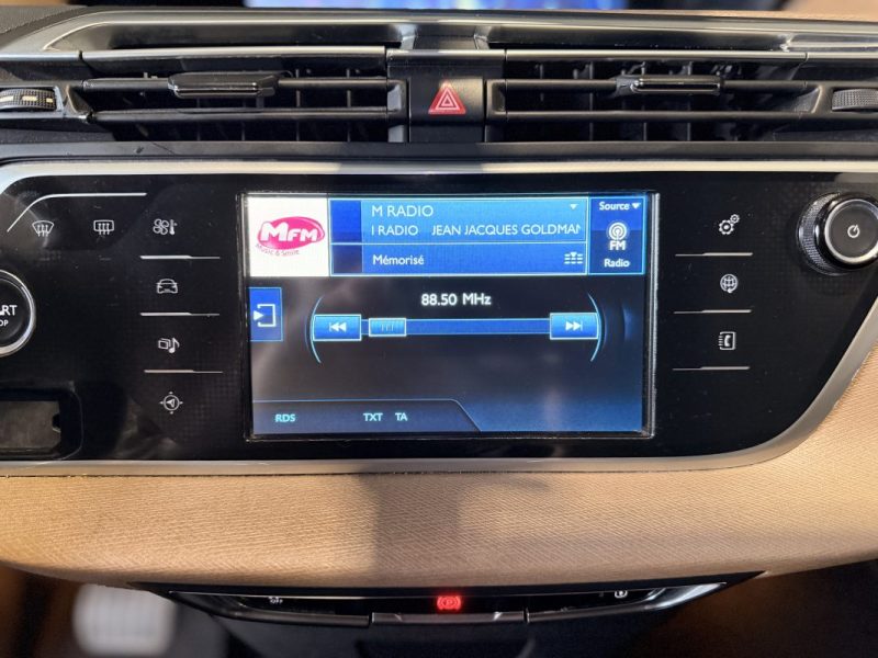CITROËN C4 PICASSO EXCLUSIVE - AUTOMATIQUE - 1.6 HDi - 116 ch - ATTELAGE - ENTRETIEN SUIVI -