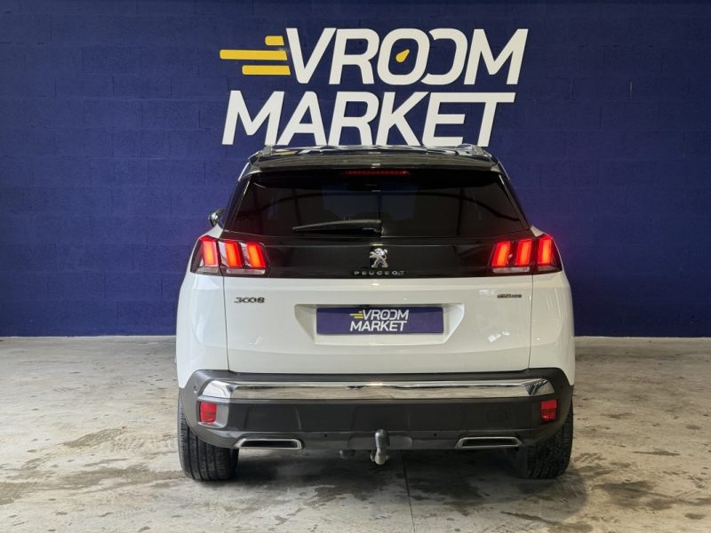 PEUGEOT 3008 1.6 THP GT LINE - MOTEUR À CHAINE - 1ER MAIN - 165ch - EAT6 - 2018