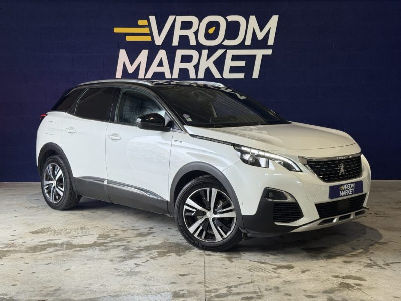 PEUGEOT 3008 1.6 THP GT LINE - MOTEUR À CHAINE - 1ER MAIN - 165ch - EAT6 - 2018