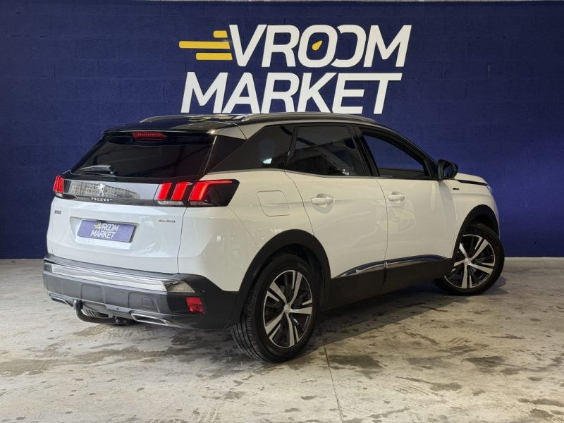 PEUGEOT 3008 1.6 THP GT LINE - MOTEUR À CHAINE - 1ER MAIN - 165ch - EAT6 - 2018