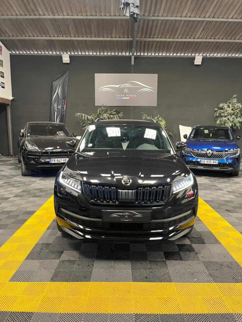 MAGNIFIQUE SKODA KODIAQ 7 PLACES 150CH (1ERE MAIN, SUIVI D’ENTRETIEN, SIÈGES CHAUFFANTS, CARPLAY)