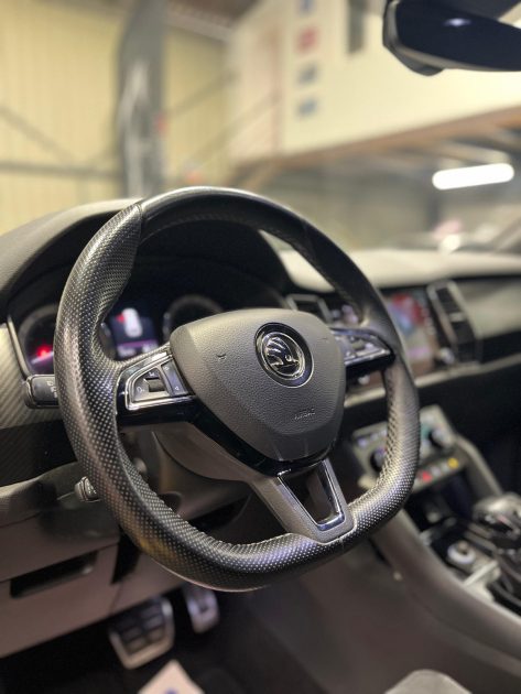 MAGNIFIQUE SKODA KODIAQ 7 PLACES 150CH (1ERE MAIN, SUIVI D’ENTRETIEN, SIÈGES CHAUFFANTS, CARPLAY)