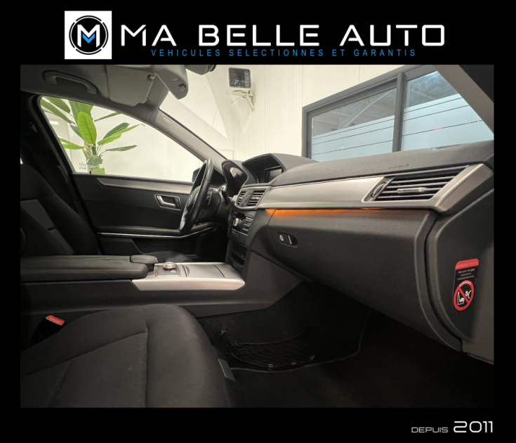 Mercedes Classe E E200 CDI 136 7G-Tronic / 1ère main carnet complet / 229 euros mensuel