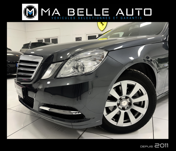 Mercedes Classe E E200 CDI 136 7G-Tronic / 1ère main carnet complet / 229 euros mensuel