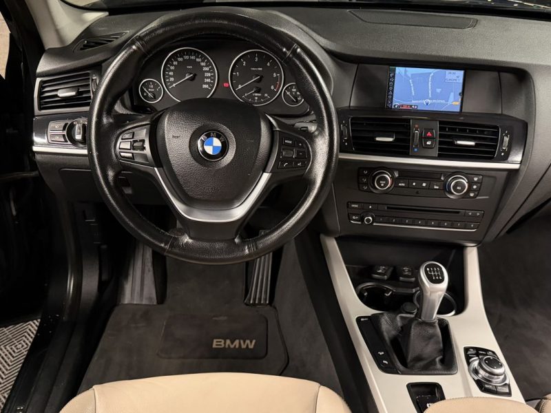 BMW X3 F25 LUXE 20D XDRIVE 2.0 184 Cv BVM6 INTERIEUR CUIR GPS - GARANTIE 1 AN