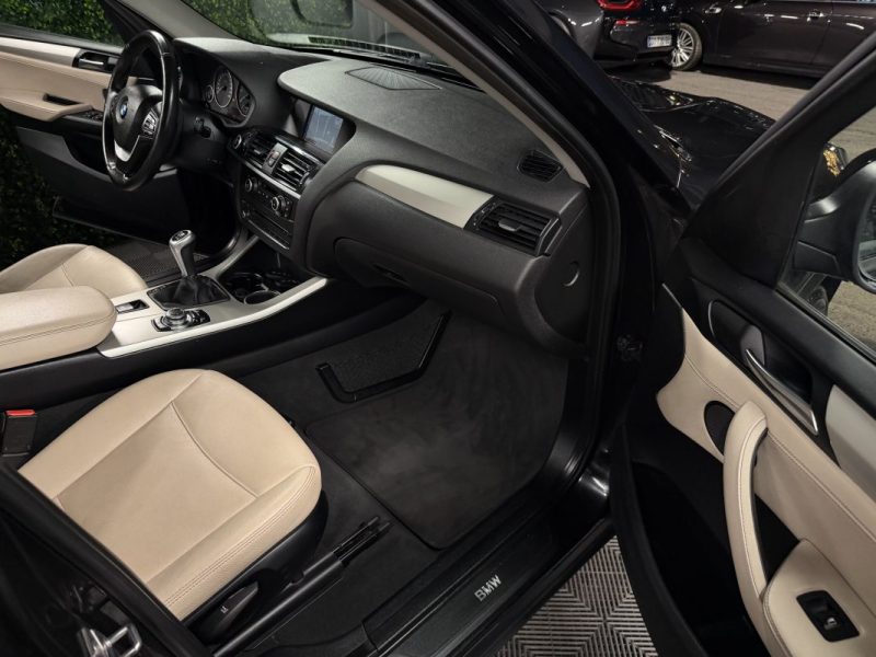 BMW X3 F25 LUXE 20D XDRIVE 2.0 184 Cv BVM6 INTERIEUR CUIR GPS - GARANTIE 1 AN