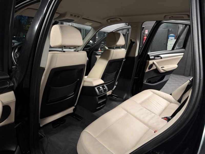 BMW X3 F25 LUXE 20D XDRIVE 2.0 184 Cv BVM6 INTERIEUR CUIR GPS - GARANTIE 1 AN