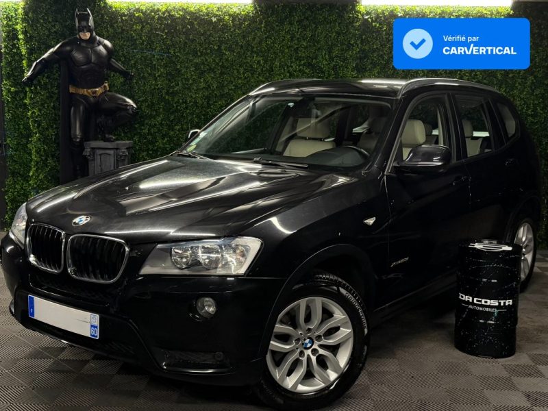 BMW X3 F25 LUXE 20D XDRIVE 2.0 184 Cv BVM6 INTERIEUR CUIR GPS - GARANTIE 1 AN