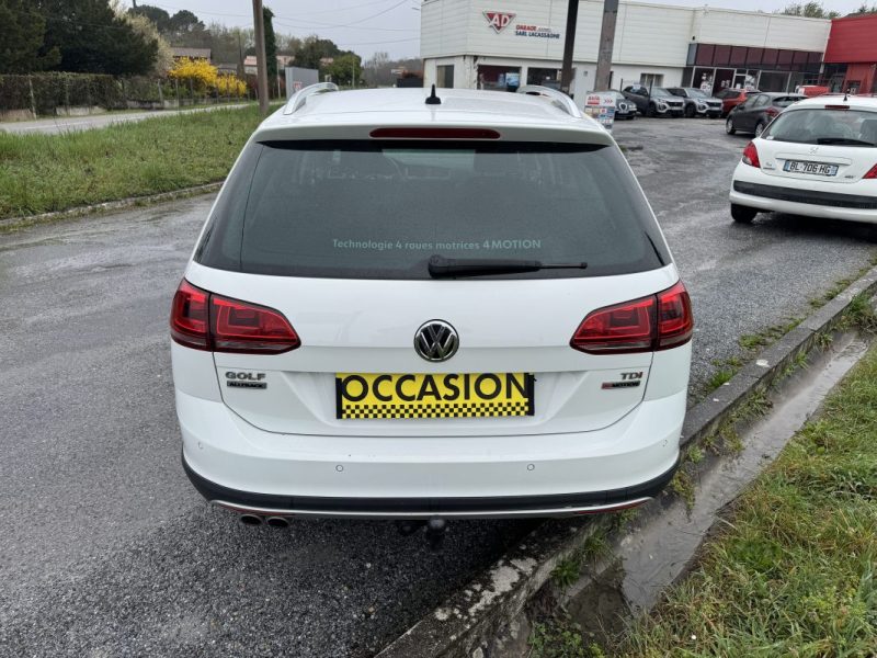 VOLKSWAGEN GOLF VII 1.6 TDI 110CV 4MOTION ALLTRACK
