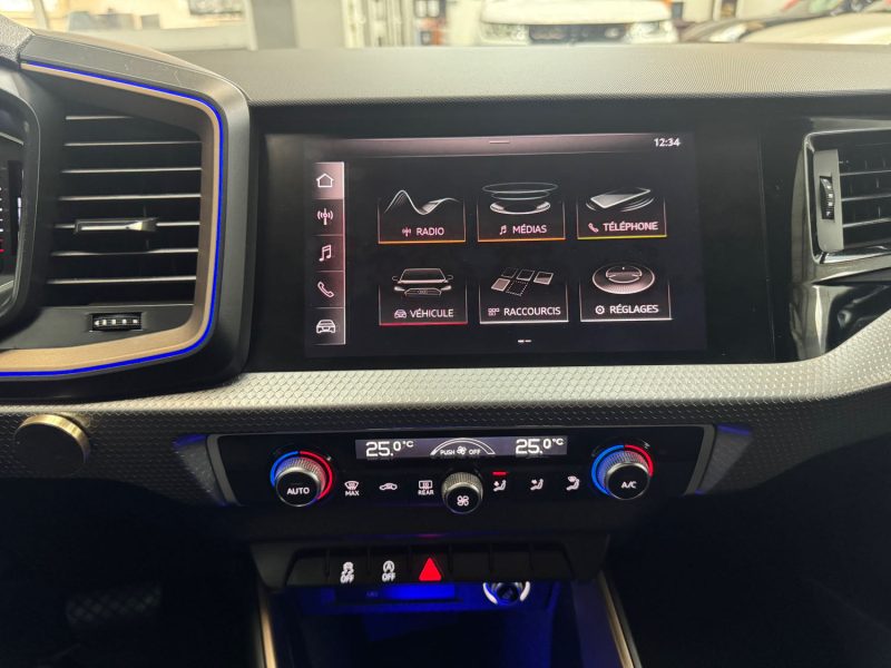 AUDI A1 SPORTBACK 30 TFSI 116ch S LINE S TRONIC 7 GARANTIE 12 MOIS 🇨🇵