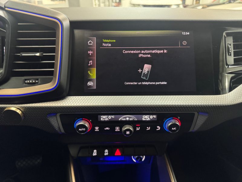 AUDI A1 SPORTBACK 30 TFSI 116ch S LINE S TRONIC 7 GARANTIE 12 MOIS 🇨🇵