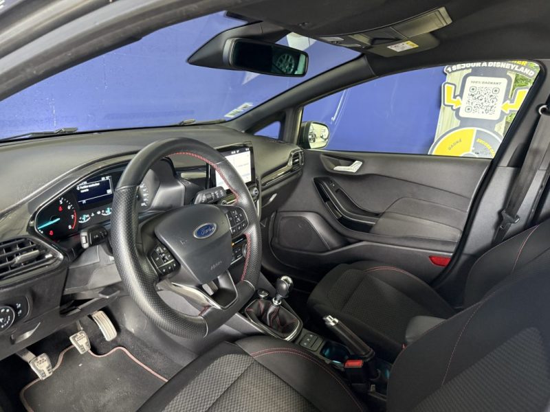 FORD FIESTA 1.0 100ch - ST LINE - 1ER MAIN - FULL SUIVIE - 98.000KM - 2019