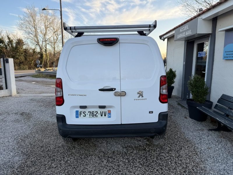 PEUGEOT PARTNER 1000 KG BLUEHDI 100CH CAMERA CAR PLAY 3 PLACES  2020