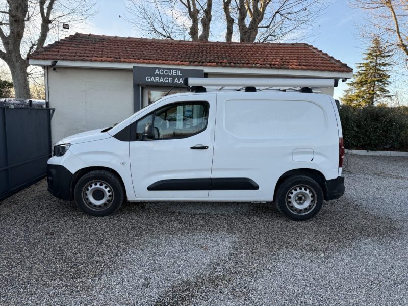 PEUGEOT PARTNER 1000 KG BLUEHDI 100CH CAMERA CAR PLAY 3 PLACES  2020