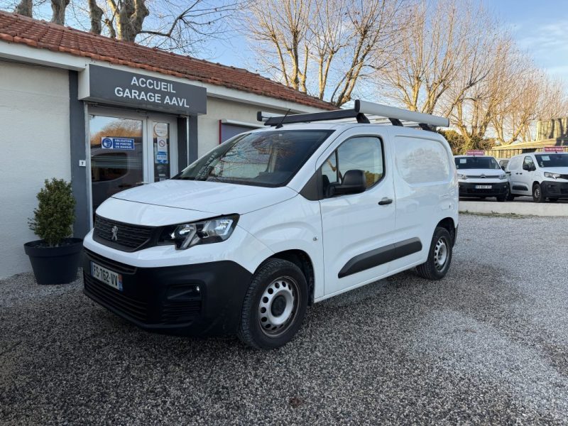 PEUGEOT PARTNER 1000 KG BLUEHDI 100CH CAMERA CAR PLAY 3 PLACES  2020