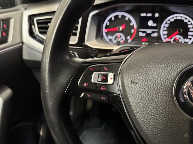VOLKSWAGEN POLO 6 1.0 TSI 95ch CARAT / 1 ERE MAIN / SUIVI D'ENTRETIEN COMPLET