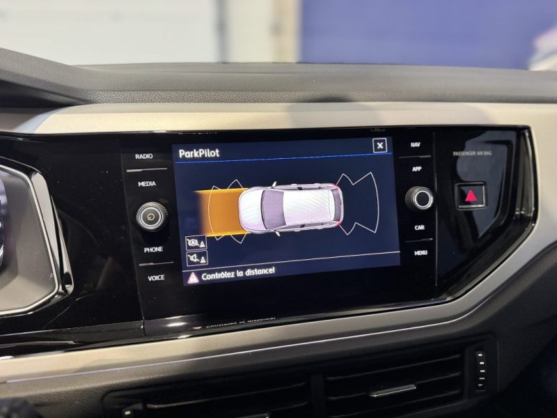 VOLKSWAGEN POLO 6 1.0 TSI 95ch CARAT / 1 ERE MAIN / SUIVI D'ENTRETIEN COMPLET